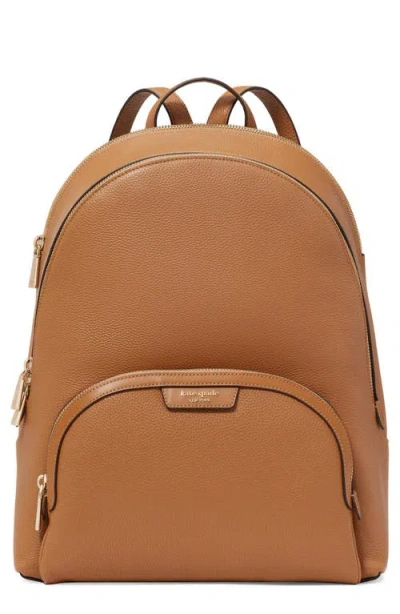 KATE SPADE KATE SPADE NEW YORK LARGE HUDSON PEBBLE LEATHER BACKPACK