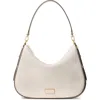 Kate Spade New York Large Liv Pebble Leather Hobo Bag In Brown