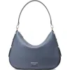 Kate Spade New York Large Liv Pebble Leather Hobo Bag In Gray