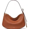 Kate Spade New York Large Loop Pebble Leather Shoulder Bag In Brown