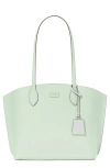 Kate Spade New York Large Suite Leather Tote In Pistachio Ice