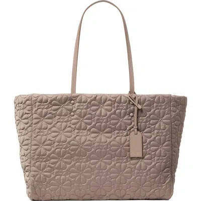 Kate Spade New York Large Tilly Quilted Tote In Gray