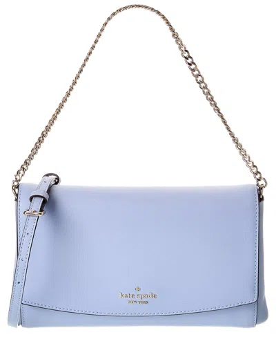 Kate Spade New York Laurel Way Greer Leather Crossbody In Blue