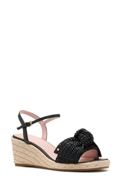Kate Spade New York Leandra Ankle Strap Wedge Sandal In Animal Print