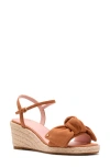 Kate Spade New York Leandra Ankle Strap Wedge Sandal In Bungalow