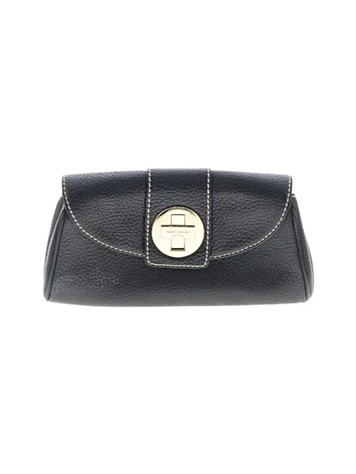 Pre-owned Kate Spade New York Leather Clutch In Black
