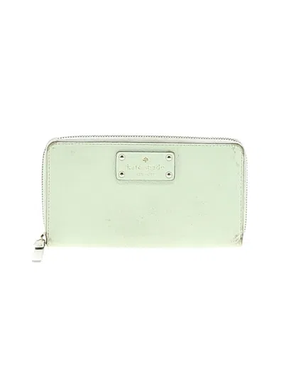 Pre-owned Kate Spade New York Leather Clutch In Blue