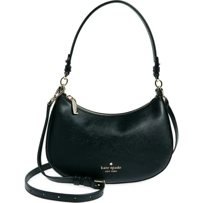 Kate Spade New York Leather Convertible Shoulder Bag In Black