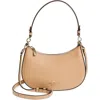 Kate Spade New York Leather Convertible Shoulder Bag In Light Fawn