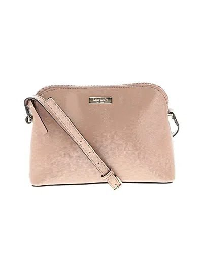Pre-owned Kate Spade New York Leather Crossbody Bag In Brown