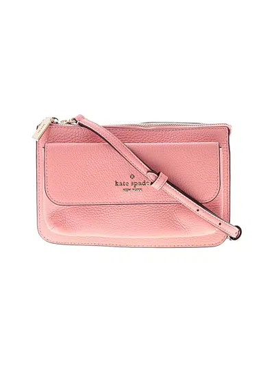 Kate Spade New York Leather Crossbody Bag In Pink