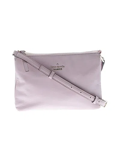 Pre-owned Kate Spade New York Leather Crossbody Bag In Pink