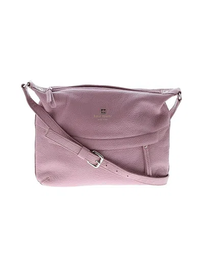 Pre-owned Kate Spade New York Leather Crossbody Bag In Pink