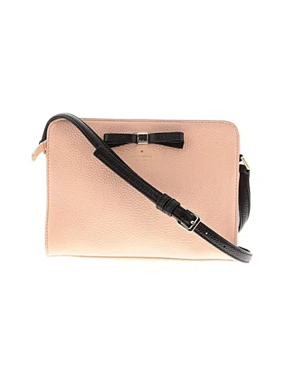 Pre-owned Kate Spade New York Leather Crossbody Bag In Pink