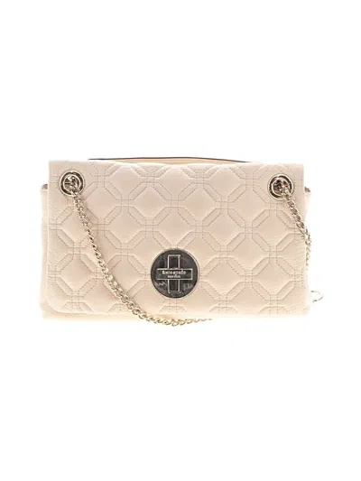Pre-owned Kate Spade New York Leather Crossbody Bag In White