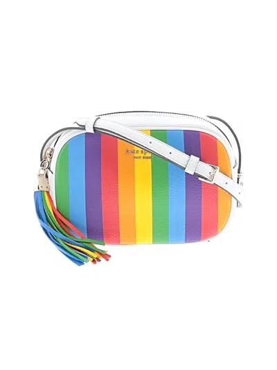 Pre-owned Kate Spade New York Leather Crossbody Bag In White