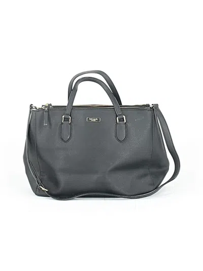 Pre-owned Kate Spade New York Leather Satchel In Black