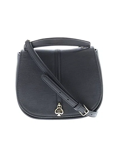 Pre-owned Kate Spade New York Leather Satchel In Black