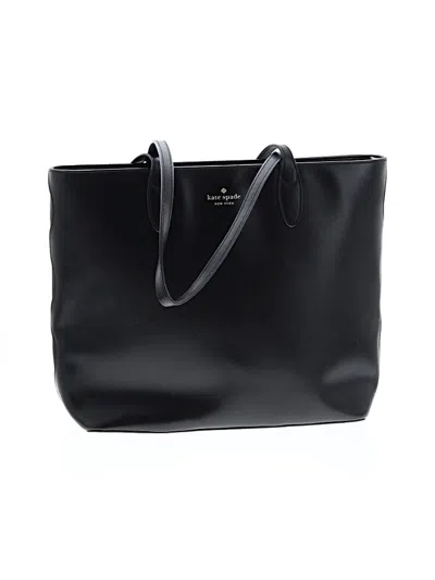 Pre-owned Kate Spade New York Leather Satchel In Black