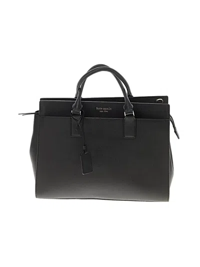 Pre-owned Kate Spade New York Leather Satchel In Black