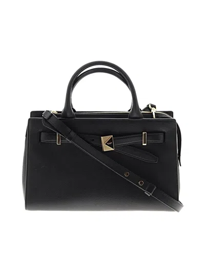 Pre-owned Kate Spade New York Leather Satchel In Black
