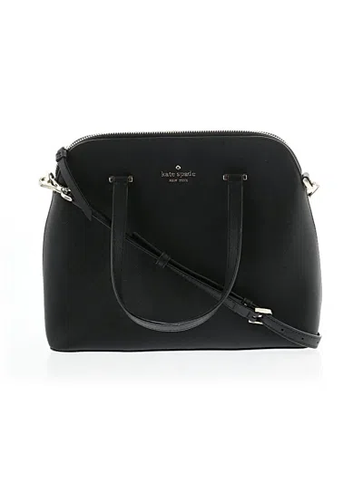 Pre-owned Kate Spade New York Leather Satchel In Black