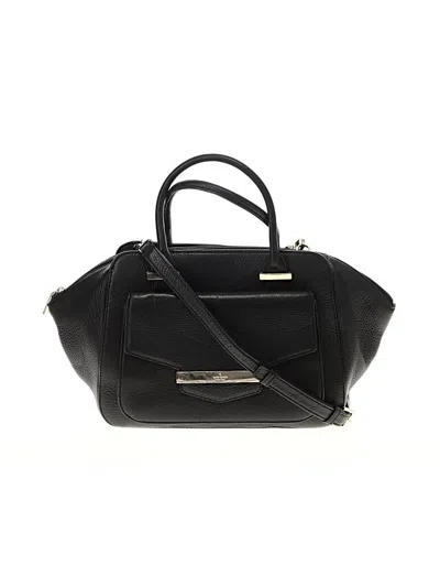 Pre-owned Kate Spade New York Leather Satchel In Black