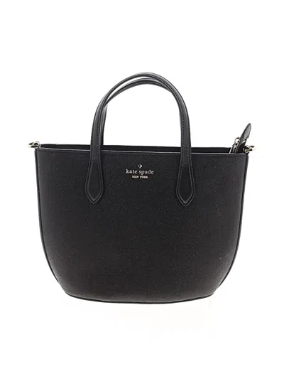 Pre-owned Kate Spade New York Leather Satchel In Black