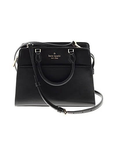 Pre-owned Kate Spade New York Leather Satchel In Black