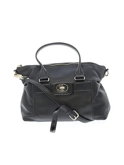 Pre-owned Kate Spade New York Leather Satchel In Black