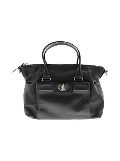 Pre-owned Kate Spade New York Leather Satchel In Black
