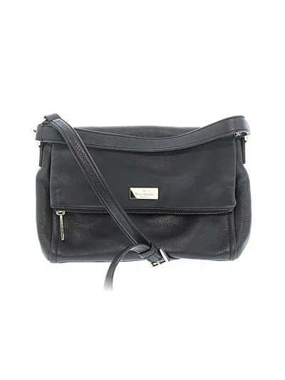 Pre-owned Kate Spade New York Leather Satchel In Black