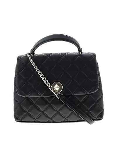 Pre-owned Kate Spade New York Leather Satchel In Black