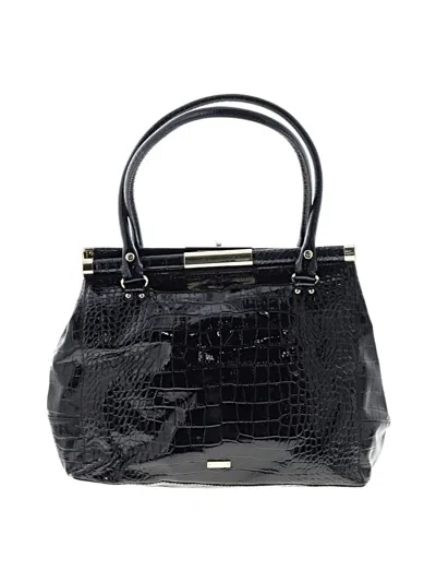 Pre-owned Kate Spade New York Leather Satchel In Black