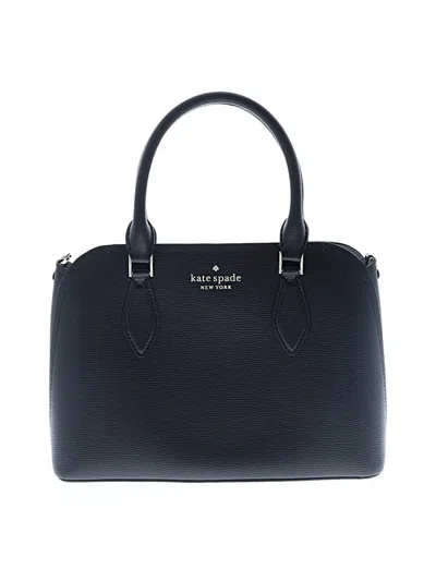 Pre-owned Kate Spade New York Leather Satchel In Black