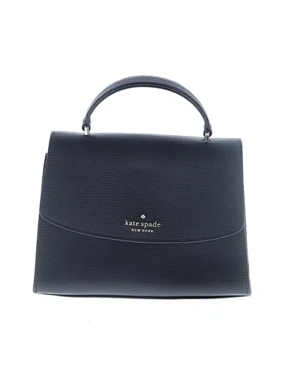 Pre-owned Kate Spade New York Leather Satchel In Black