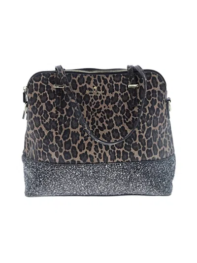Pre-owned Kate Spade New York Leather Satchel In Black