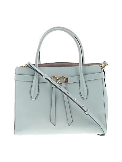 Pre-owned Kate Spade New York Leather Satchel In Blue