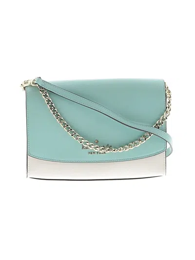 Pre-owned Kate Spade New York Leather Satchel In Blue