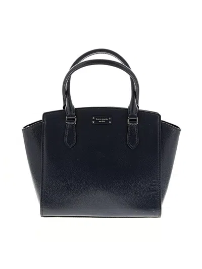 Pre-owned Kate Spade New York Leather Satchel In Blue