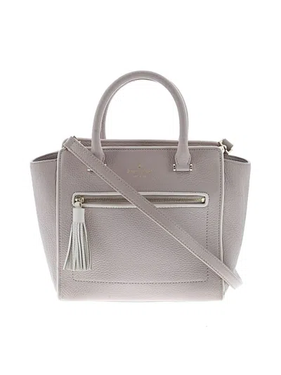 Pre-owned Kate Spade New York Leather Satchel In Brown