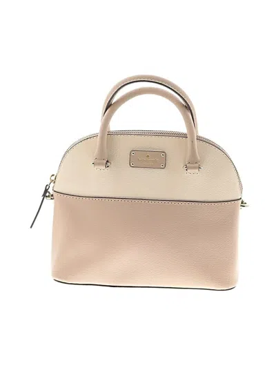 Pre-owned Kate Spade New York Leather Satchel In Brown