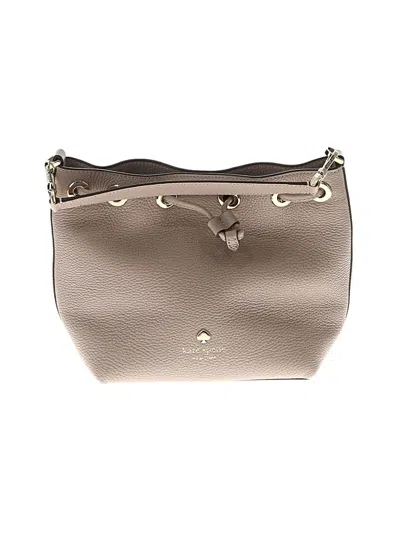 Pre-owned Kate Spade New York Leather Satchel In Brown