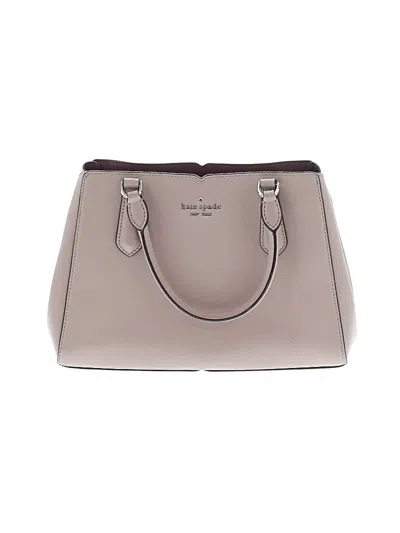 Pre-owned Kate Spade New York Leather Satchel In Brown