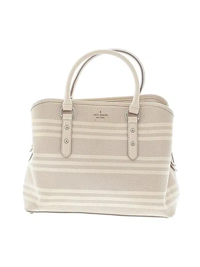 Pre-owned Kate Spade New York Leather Satchel In Brown