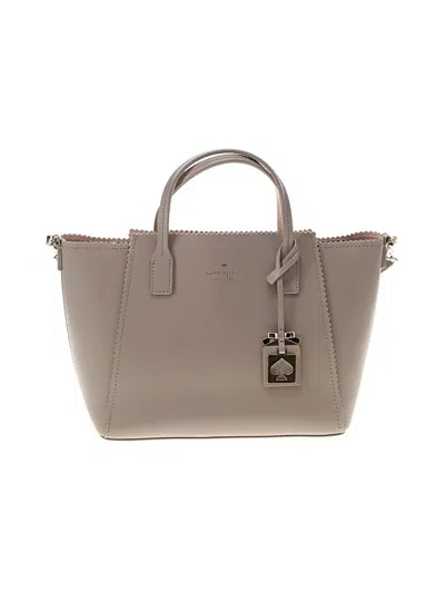 Pre-owned Kate Spade New York Leather Satchel In Brown