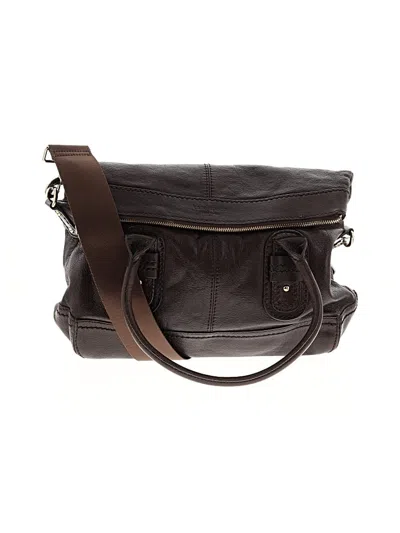 Pre-owned Kate Spade New York Leather Satchel In Brown