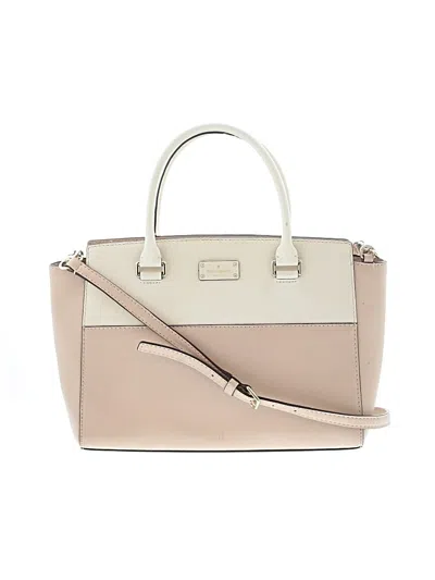 Pre-owned Kate Spade New York Leather Satchel In Brown