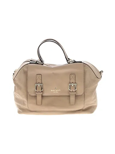 Pre-owned Kate Spade New York Leather Satchel In Brown