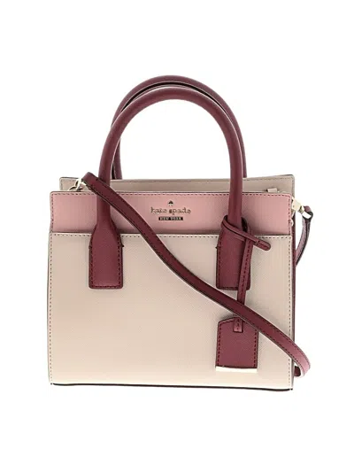 Pre-owned Kate Spade New York Leather Satchel In Brown